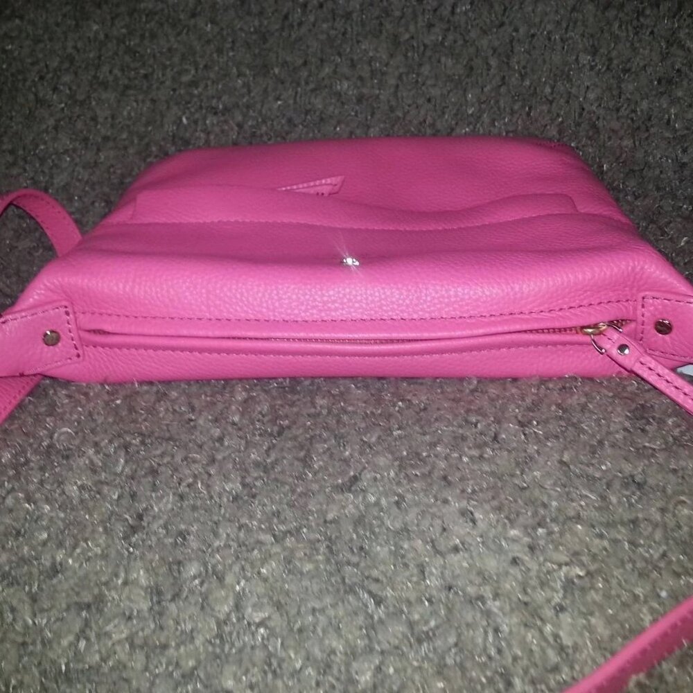 KATE SPADE-Grant Park-Starla-Cabaret Pink Pebbled Leather-AUTHENTIC-NWT - Picture 4 of 8